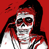 Black, White, and Red All Over: Solo Monster Portrait