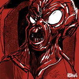 Black, White, and Red All Over: Solo Monster Portrait