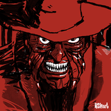 Black, White, and Red All Over: Solo Monster Portrait