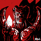 Black, White, and Red All Over: Solo Monster Portrait