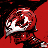 Black, White, and Red All Over: Solo Monster Portrait